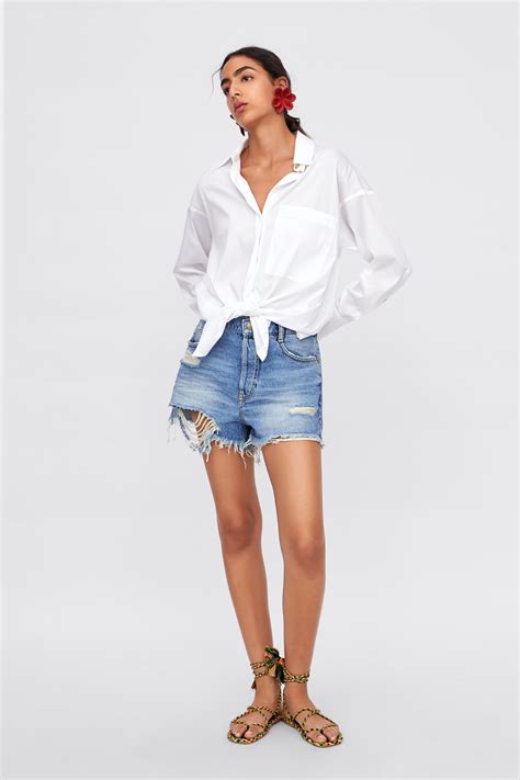 zara shorts jean|best denim shorts 2023.